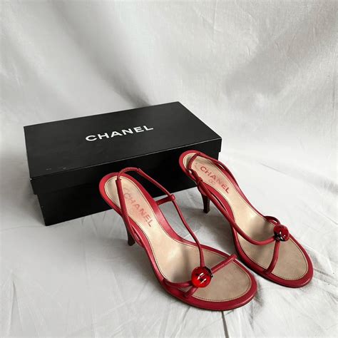 vintage chanel ladybug shoes